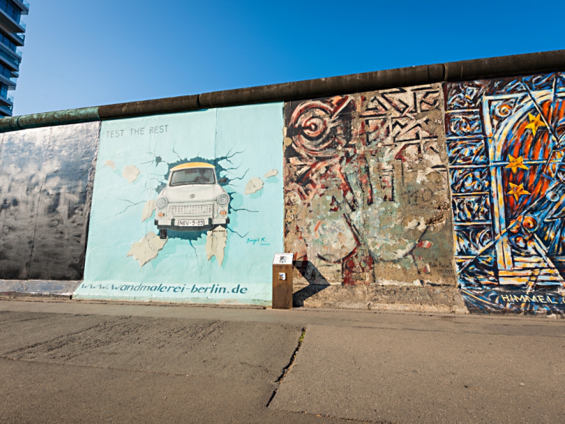 An der East Side Gallery 2018